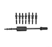 Manual Pin Puller, Thread Extractor Set, M3-M12 Internal External Remover, Hammer Action Tool for Taper Pins, 15-Piece Kit(A)