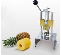 Manual Pineapple Corer and Peeler for Commercial Use in Restaurants, Bars, and Fruit Shops
