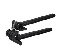 Manual Pipe Bender， 180 Degree Three Slot Pipe Bender 3 in 1 Multicolor for Copper Brass Aluminum(Black)