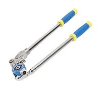 Manual Pipe Bender 5/16in Stainless Steel Tube Bending Tool, 180 Degree Adjustable Angle, Ergonomic Handle for Copper and Steel Pipes, Compact Manual Bender for Plumbing and DIY