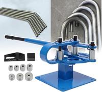 Manual Pipe Bender for Steel, Aluminum, and Various Shapes with Multiple Dies - Durable and Versatile Tool for Precision Bending