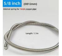 Manual Pipe Bender Kit with Spring Coils for Soft Metal Tubing - Prevents Kinking on 3/8 1/2 Inch Copper Pipes - for ideal for Plumbing & AC Repair