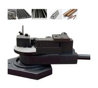 Manual Pipe Bender Metal Bending Machine, Multifunction for Spiral Steel Plate, Round, Square & Flat Steel, Full Steel Body, Compact Design for Easy Use