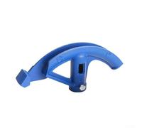 Manual Pipe Bender Tool for 15mm, 20mm, 25mm Copper and Aluminum Water Gas Pipes - Carbon Steel Construction with Ergonomic Grip(inch)