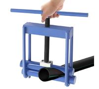 Manual Pipe Squeeze Off Clamp Tool for Emergency Water and Gas Line Repair, Blocks Flow in PE, PVC, PP Tubing