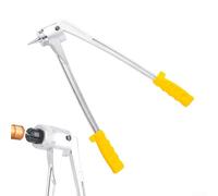 Manual Pipe Tube Expander Tool 10-42mm for Copper Plumbing Air Conditioner HVAC Repair with Ergonomic Lever and Aluminum Alloy Construction