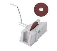 Manual Piston F Grinder, 120 Grit Grinding Wheel, Piston F Tool for ient Grinding, Aluminum and Less Steel Manual Grinder with