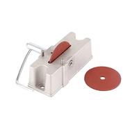 Manual Piston Ring Filer 66785 66786, Aluminum Alloy Manual Piston Ring Grinder 120 Grit Carbide Grinding Wheel for Piston Repairing