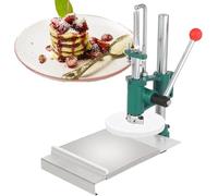 Manual Pizza Press, Pizza Dough Press Machine, Commercial Stainless Steel Dough Press, Pizza Dough Flattener Kitchen Tool, Adjustable Thickness & Height, for Pancake, Pizza Dough Crusts.(14cm)