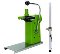 Manual Plastic Bag Tying Machine Manual Clipping Machine Heavy Duty Sausage Clipper with 2,000 U-Shape Clips, Hand Operated Bag Sealer for Butcher, Bakery, Food Stores