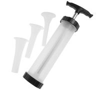 Manual Plastic Sausage Stuffer for Home Kitchen Black