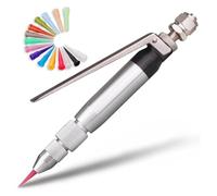 Manual Pneumatic Glue Dispensing Valve Thimble, Thimble Type Dispensing Valve, Glue Dispenser Machine, Dispensing Nozzle Outer Diameter 4mm, for UV Glue, Sealant, Adhesives, Construction.