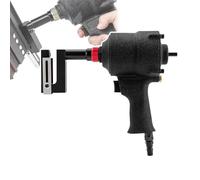 Manual Pneumatic Hole Puncher with 360° Rotatable Clamp Head, 8kgf/cm² Pressure, Adjustable Margins for Precise Drilling in Doors and Windows