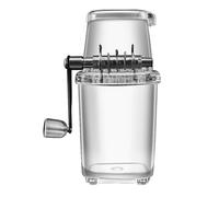 Manual Portable Ice Crushers,Hand Crank Ice Crusher - Non-Electric Home Slush Machine, Shaved Maker with Stainless Steel for Fast Crushing