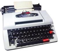 Manual Portable Typewriter for Writing Notes and Letters, Ideal for Home Office and Study, Literary Work, Compact Design for Writers, Vintage Style for Desk Use