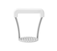 Manual Potato Masher Plastic Pressed Potato Smasher Portable Kitchen Tool for Babies Food Fruit Banana Baking Vegetable Masher Hand Tool Small Holes