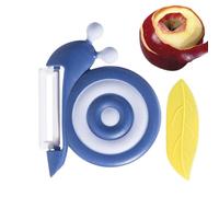 Manual Potato Peeler - Snail Shape Manual Potato Cutter | Ceramic Fruit Grater with Non-Slip Handle for Peeling Commercial Kitchen Camping Picnics Salads Kids