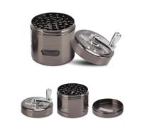 Manual Powder Grinder Mini Portable Spice Grinder Kitchen Dry Herb Grinder for Barbecue Seasoning Processing Coffee Beans Household Use