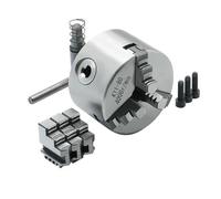 Manual Power Three Jaw Self-Centering Lathe Chuck K11 for 80 100 125 130 160 200 250mm 320 400 3 Jaw Chuck 1 Year 80MM