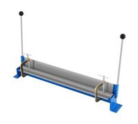 Manual Press Machine 30CM Sheet Metal Bender, 0-90° Metal Folding Tool with C-Clamps & Long Handles, Heavy-Duty Metal Sheet Bender for DIY & Workshop Use, Q235 Steel