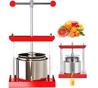 Manual Press Machine for Juice Extraction, Stainless Steel Residue Separator for Fast and Authentic Juicing