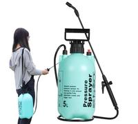 Manual Pressure Sprayer - Handheld Garden Water Tool with Trigger Lock, Pump Action Spray Bottle | Lawns, Vegetable Gardens, Farmhouse Use, Plant Care, Herbicides, Outdoor Watering