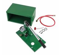 Manual Pressure Test Pump 40KG 4MPA Iron Hydraulic Testing Hand Tool for Pressure Vessels Pipes Valves Rubber Fittings Construction Plumbing Oil Coal Metallurgy Shipbuilding