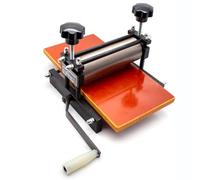 Manual Printing Press for Artists - Essential Tool for Etching and Block Printing, Uniform Pressure for Monotype Projects