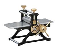 Manual Printmaking Etching Press, Compact Letterpress Machine with Metal Roller for Wood and Copper Prints, Ideal for Home Decoration and Artistic Displays