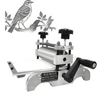 Manual Printmaking Etching Press Machine with Adjustable Roller for Decorative Display and Book Plates
