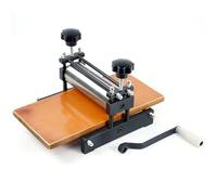 Manual Printmaking Rubbing Machine, Tabletop Printing Press Etching Tool, 16cm Print Width for Woodblock and Copperplate Printing, Ideal for Artists and Craftsmen