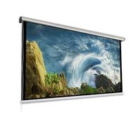 Manual Projector Screen, Anti-Crease Home Theater Office Wall Mounted Ceiling Pull Down Projection Screen - 60" 70"-4:3/16:9 Matte White Screen, Ultra Short-throw Projection Possible(4: