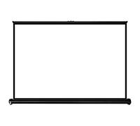 Manual Pull Down Tabletop Projection Screen, 20-50 Inch 4:3/16:9 Portable with Aluminum Casing, Anti-Light Wrinkle-Free for Home, Office, Classroom, Indoor Outdoor Movie(16:9,20inch)