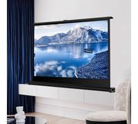 Manual pull up HD Indoor Outdoor Mobile Projection Screen with Carry Bag, Portable Indoor Outdoor Movie Screen, Portable Tabletop/Desktop Projector Screen for Home Cinema Outdoor Travel(4:3,50")