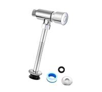 Manual Push Urinal Flush Valves Water-Saving Delay Shutoff Heavy Duty for Home & Public Bathrooms Manual Push Button Flush Valves