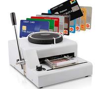 Manual PVC Card Embosser, Stamping Machine for ID, Membership, VIP Club Cards Production