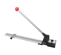 Manual PVC Creasing Matrix Cutter, High Precision Scoring Tool for Cardboard, Paper, Plastic Substrates, with Ruler