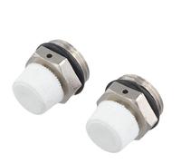 Manual Radiator Air Vent Valve 2 Pack | Supplied as a 2-pack of manual air vent valves designed to quickly release trapped air from central heating radiators