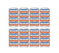 Manual Razor for Men Five Layers Blades Men Shaving Stainless Steel Blades, Compatible for Fusion5(32 pcs Blade)