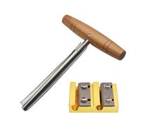 Manual Reamer - Expanded Size Boring Tools | 3/4-4/4 | 1 26 Cone for Instrument Repair | Orchestral Guitar Strings | Strings Like Violin | Viola, Guitar, Double Bass