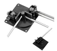 Manual Rebar Bender, 1-14Mm Heavy Duty Pipe Bending Machine Steel with Bearing Disc, Maximum Bending Angle 180°, for DIY Pipe Bendings Construction
