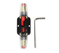 Manual Reset Circuit Breaker Switch for 12V-24V DC Systems - ABS & Zinc Alloy Construction, Overload Protection, -10°C to 50°C Operating Range, for Solar, Marine & Inverter Applications(CP-0700-08)