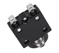 Manual Reset Thermal Switch Circuit Breaker Over Current Overload Protector Compact Plastic for Automotive Industry Industry Black Size As Picture 1 Pack (18A)