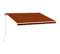 Manual Retractable Awning 450x300 cm Cream