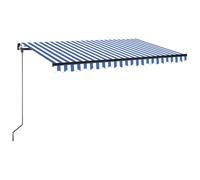 Manual Retractable Awning Outdoor Patio Awning Sunshade Garden Canopy vidaXL