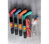 Manual Rivet Gun Set with 3 Gears, Multi-Colour Steel Nail Gun Kit with Wall Anchor and Wire Slotting Tools
