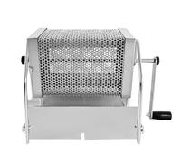Manual Roasting Drum, Crank Coffee Bean Roasting Drum, Manual Home Coffee Bean Baker for Stove Roasting Indoor Training Kitchen Use Coffee Lovers