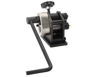 Manual Roll Bending Machine Cast Iron Workbench Rolling Bender Tool vidaXL
