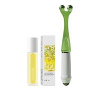 Manual Roller | Slim Manual Massager, Massage Bar with Thumb Roller for Stress Relief, Muscles, Adults, Sports, Travel, Gym, Work, Home, Daily Use and Children