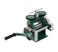 Manual Rolling Mill, 120 mm Width, 58 mm Diameter, Jewelry Design & Repair, Tableting and Grooving for Hands-on Combination Projects
